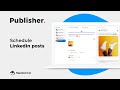 Publisher - Schedule LinkedIn posts with NapoleonCat の動画、YouTube動画。