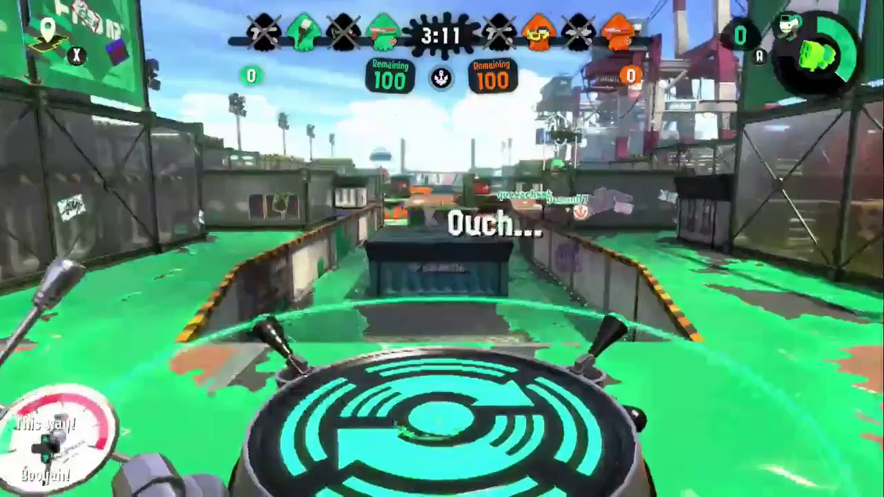 Splatoon 2 novo gamemode  jogando clam blitz