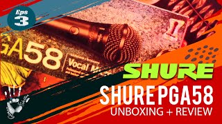 Microfone Shure Pga 58 - Unboxing