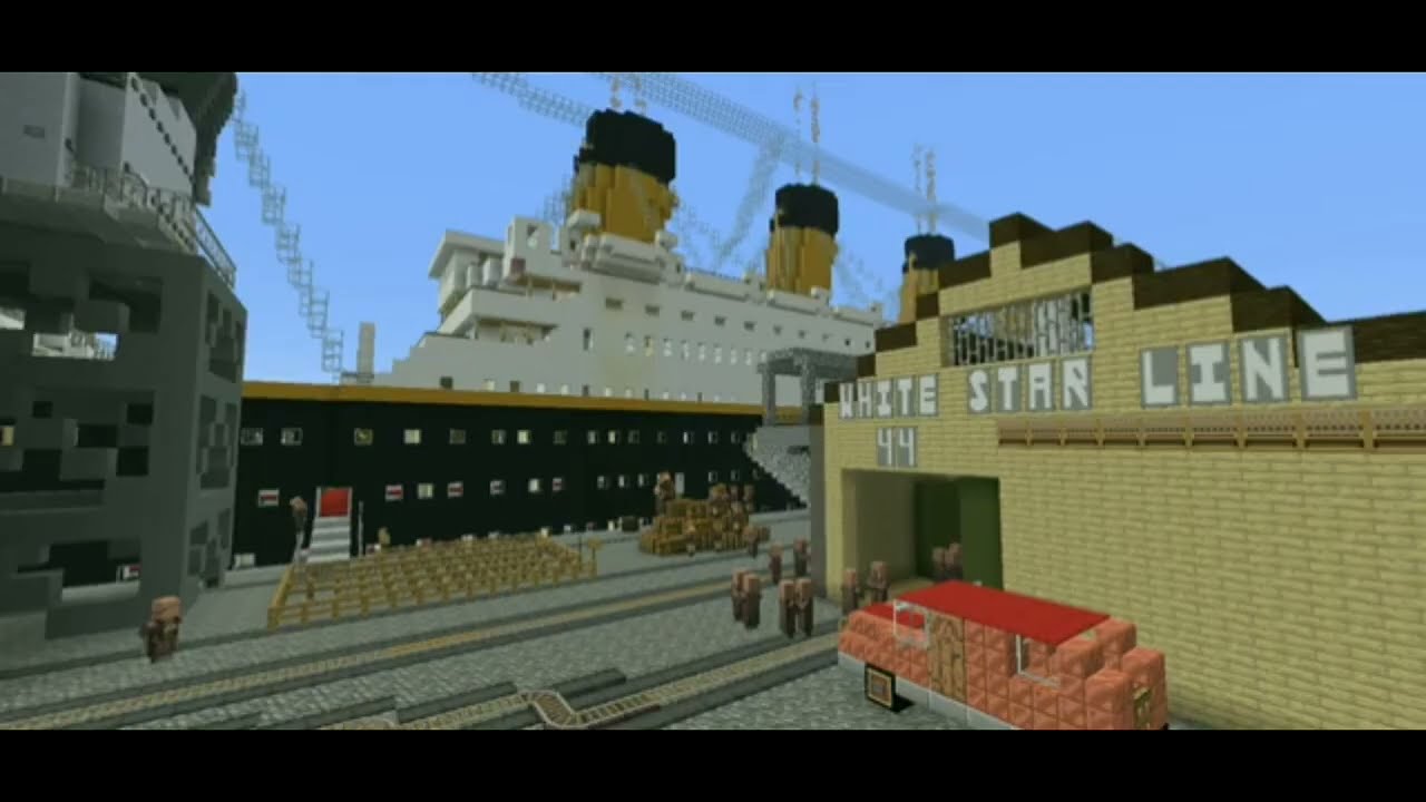Minecraft Titanic movie 
