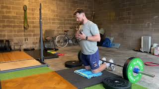 Accessory exercises: Nordic hamstring curl - Barbell