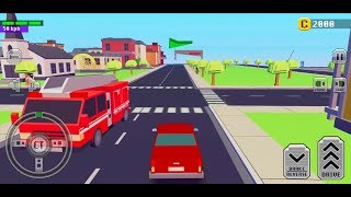 Car Driving in Crazy Town - Android / iOS Gameplay screenshot 4