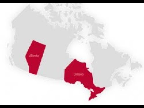 Альберта или Онтарио