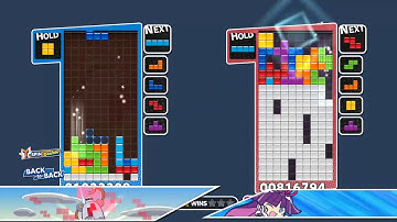 [Puyo Puyo Tetris AI] Zetris vs Wataame (22) - AI vs AI