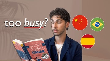 How I Study 3 Languages Every Day (even while busy)