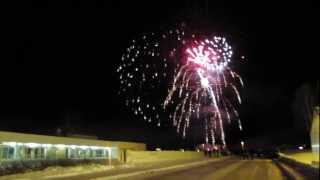 UAF New Years Fireworks - VLog 133, 12/31/2012 - 01/01/2013
