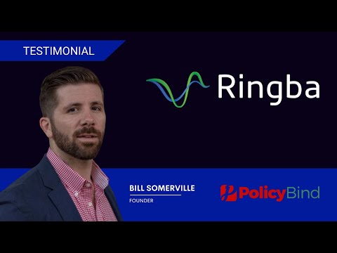 PolicyBind Ringba Testimonial Featuring Bill Somerville, Founder