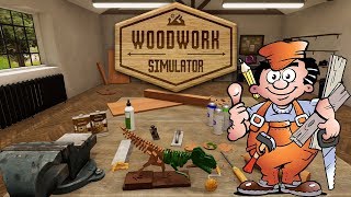 Woodwork Simulator Demo - Красное дерево и золотые руки.