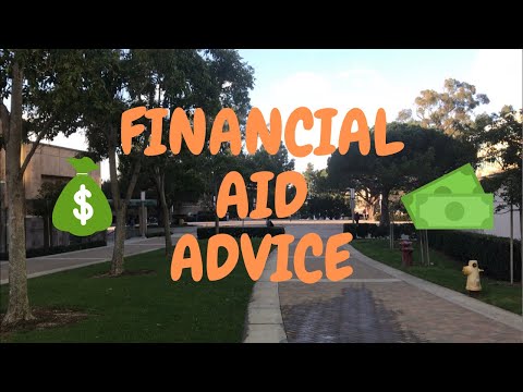 UC IRVINE 101 FINANCIAL AID