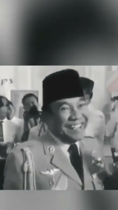 LUCU BANGET! JAWABAN SOEKARNO KEPADA WARTAWAN BELANDA #shorts