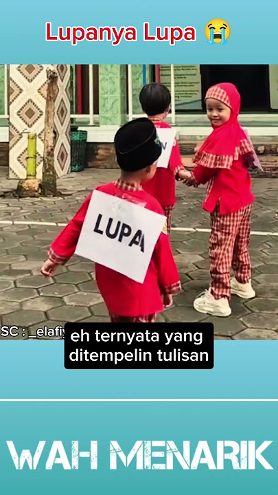 KETIKA PROMOSI SEKOLAH TAPI LUPA KETINGGALAN