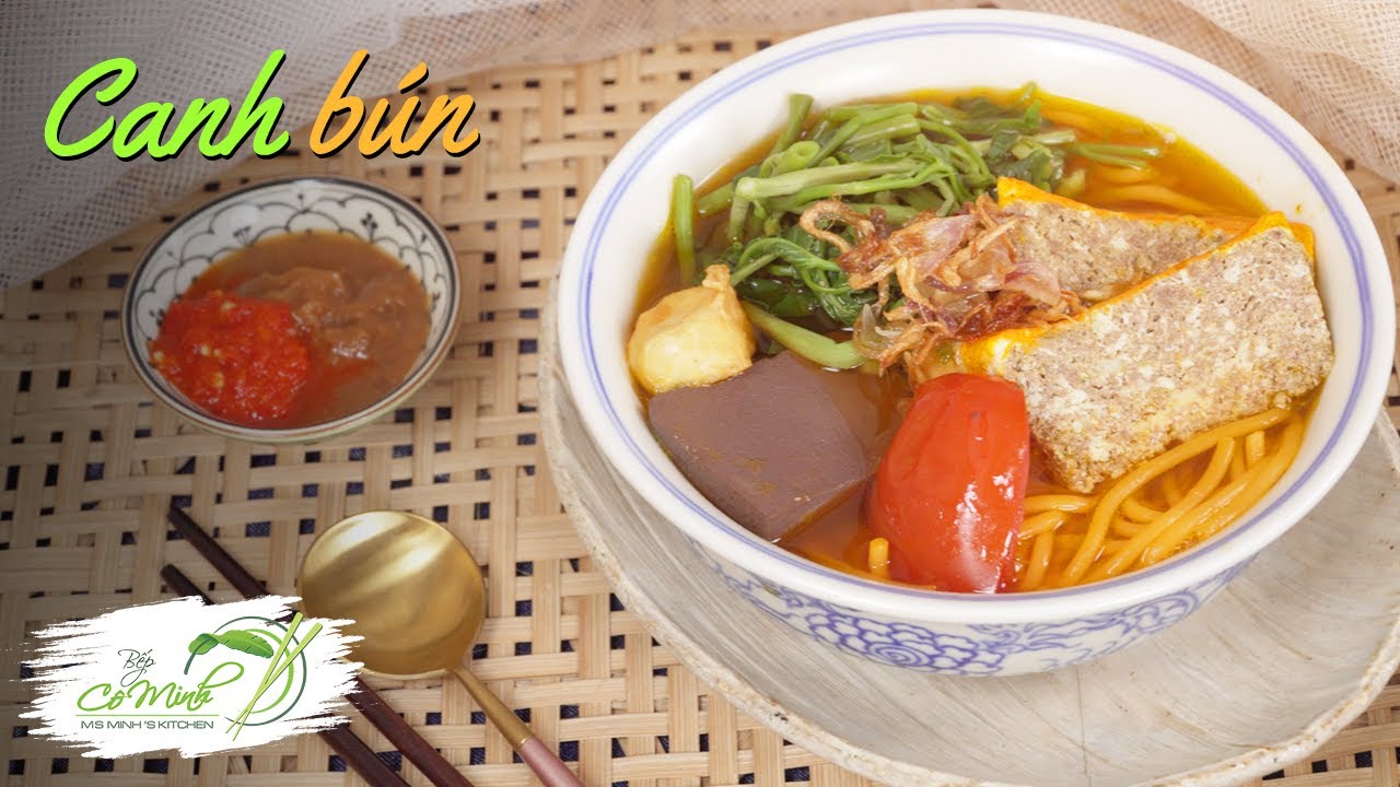 Hướng dẫn Cách nấu bánh canh cua – Canh bún cua đồng đậm đà vị truyền thống – Vietnamese Noodle Soup | Bếp Cô Minh Tập 220