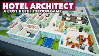 Building a Cosy Swedish Hotel in this NEW Hotel Tycoon Game! — Hotel Architect