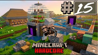Granja de mobs y aldeanos Minecraft HARDCORE #15