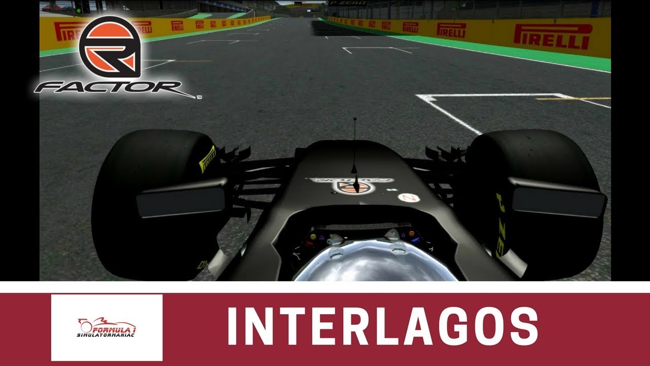 rFactor F1 2017 Onboard Brazil Interlagos