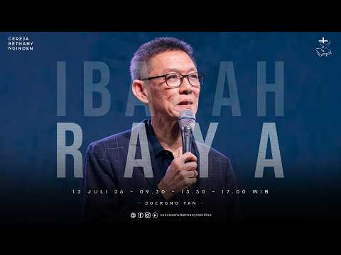 Ibadah Raya 1 | Pdt. Soerono Tan | Gereja Bethany nginden