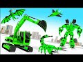 Grand Sand Excavator Gorilla Robot: Battle Of Robot Transformers - Android Gameplay