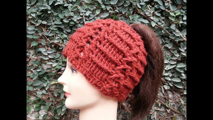 My Easy ARROW Crochet Headband Pattern in ALPACA Yarn 