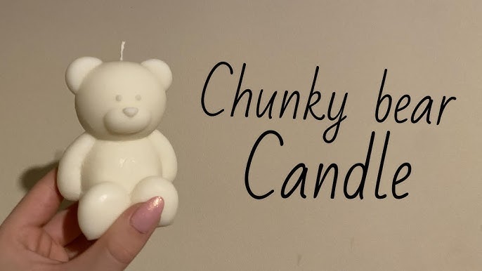 Pudgy Bear Candle