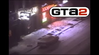 GTA 2 theme (Ez Rollers - Short Change) at night in 1995 New York City.