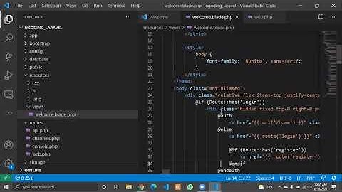 Tutorial Dasar Laravel (Instalasi, Routing & View, Controller, Passing Data, Request)