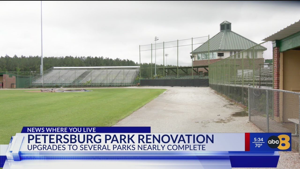 Petersburg nears completion of million-dollar park renovation project