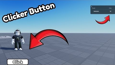How to Make a Clicker Button in Roblox Studio