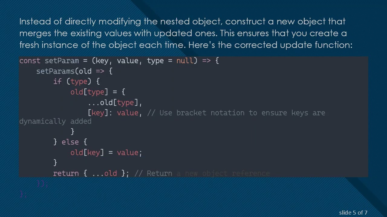 Resolving useState Hook Issues in React: Ensuring Immutable State Management