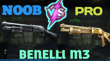 Noob VS Pro in BENELLI M3 || Dead Target