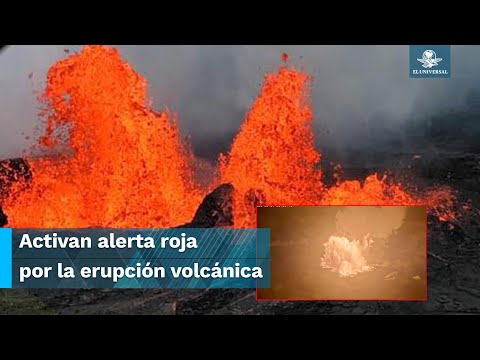 Alerta, volcán Kilauea nuevamente en erupción