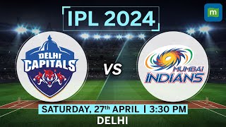 IPL 2024 MATCH 43 | Delhi Capitals Vs Mumbai Indians: Head to Head Stats