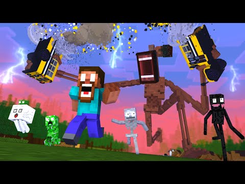 SIREN HEAD GIANT APOCALYPSE ESCAPE - Part 2 (Mobs Parody)