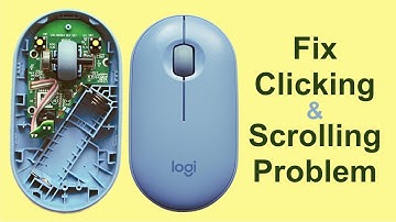 How to Fix Mouse Left-Click Problem – Logitech Pebble M350