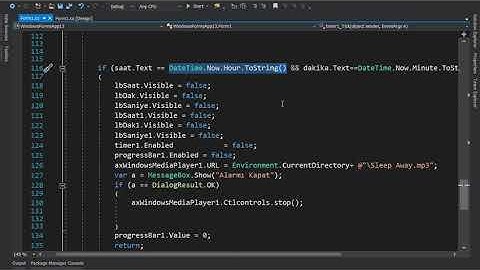 Timer ,Progressbar Kullanımı