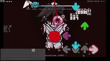 Monochrome v2 Hell Mode FULL COMBO | FNF Hypno