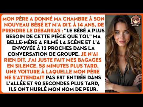Mon père a donné ma chambre à son nouveau bébé et m'a dit, à 14 ans, de prendre le débarras...