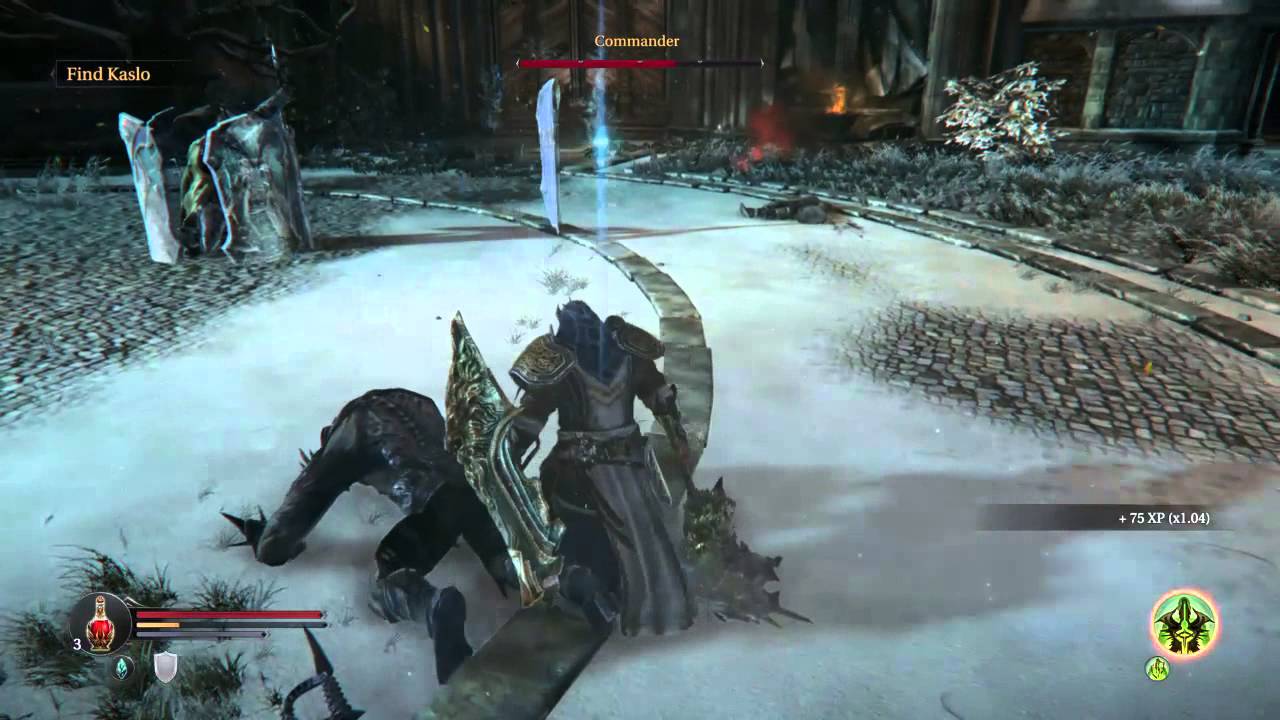 Lords of the fallen - second boss fight - YouTube