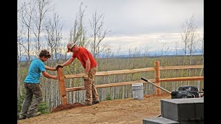 Installing a Split Rail Fence