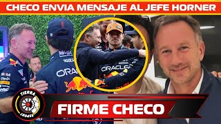 ¡NO SOY FALTON CONTUNDENTE MENSAJE DE SERGIO PÉREZ PARA EL PATRON HORNER Y PARA REDBULL RACING