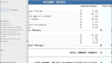 Cusotmer Portal: View & Pay a Bill