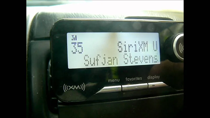 Audiovox XM Satellite Radio