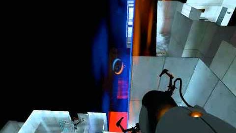 Portal Weighted Companion Cube Map - OoB Speedrun