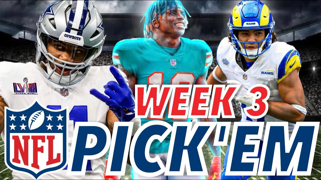 NFL Week 3 Predictions and Pick