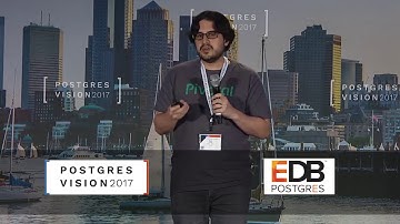 Matt Kleiman Lightning Talk at Postgres Vision 2017
