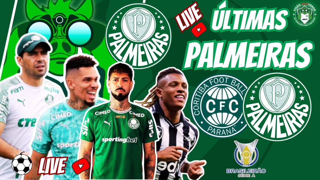 🚨#AOVIVO-PEGA A VISÃO: O RETORNO | PREPARAÇÃO  PALMEIRAS X CORITIBA  | A NOVELA DANILO SANTOS
