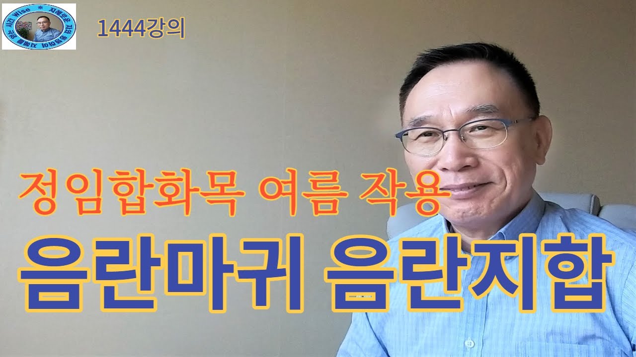 1444강의. 음란마귀 음란지합淫亂之合? 정임합화목丁壬合火木 여름 작용, 미래학 강의, 인문 명리학 강의 Human future, Eastern philosophy