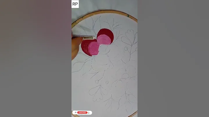 how to learn basic paint tutorial pillow cover@SalehaPainting