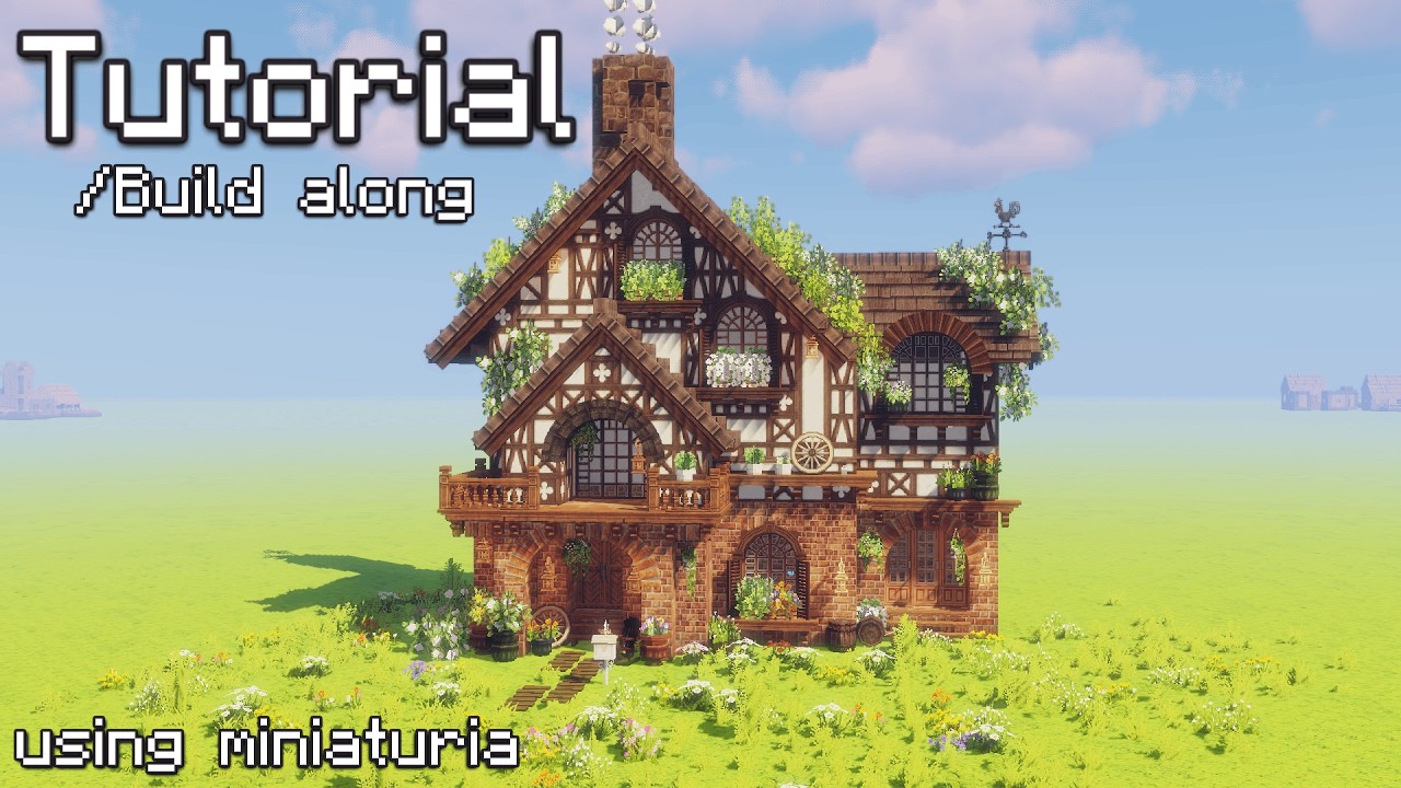 | Minecraft Building using Miniaturia | Tutorial/Timelapse | - YouTube