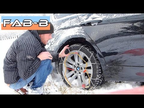 Comment installer des chaînes à neige sur ma voiture ? – Musher