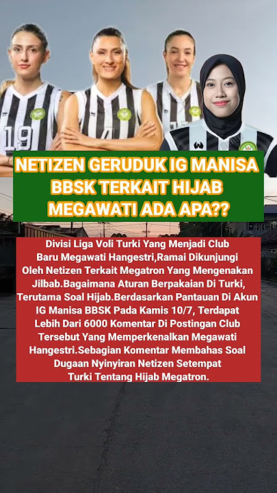 Ig Manisa BBSK Ramai dikunjungi Oleh Netizen Ada Apa?? #vollyballputri #olahraga #manisa#volleyball